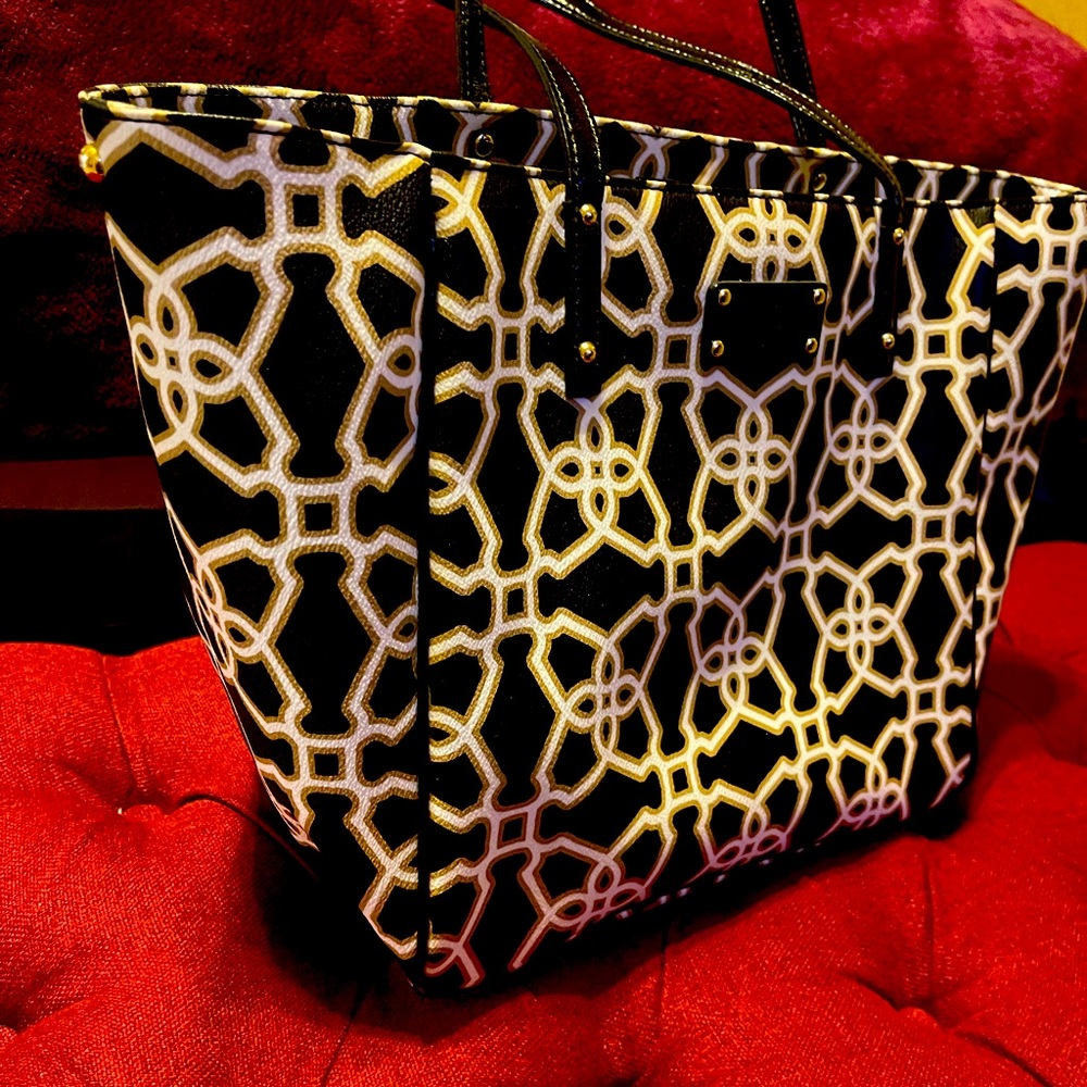 Kate Spade Geometric Pattern Purse
